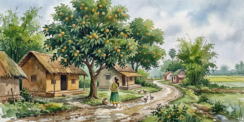 বৃষ্টিভেজা আনন্দনগর